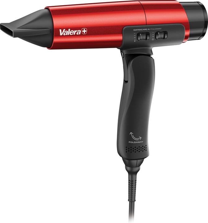 Valera MatrixCare FoldAway TF Metallic Red 2000W - Føntørrer - Rød - OS Frisørartikler