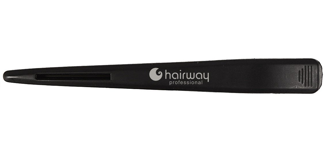 Hairway Hair Clips Carbon 120 mm 6 pcs - Hårklips - OS Frisørartikler