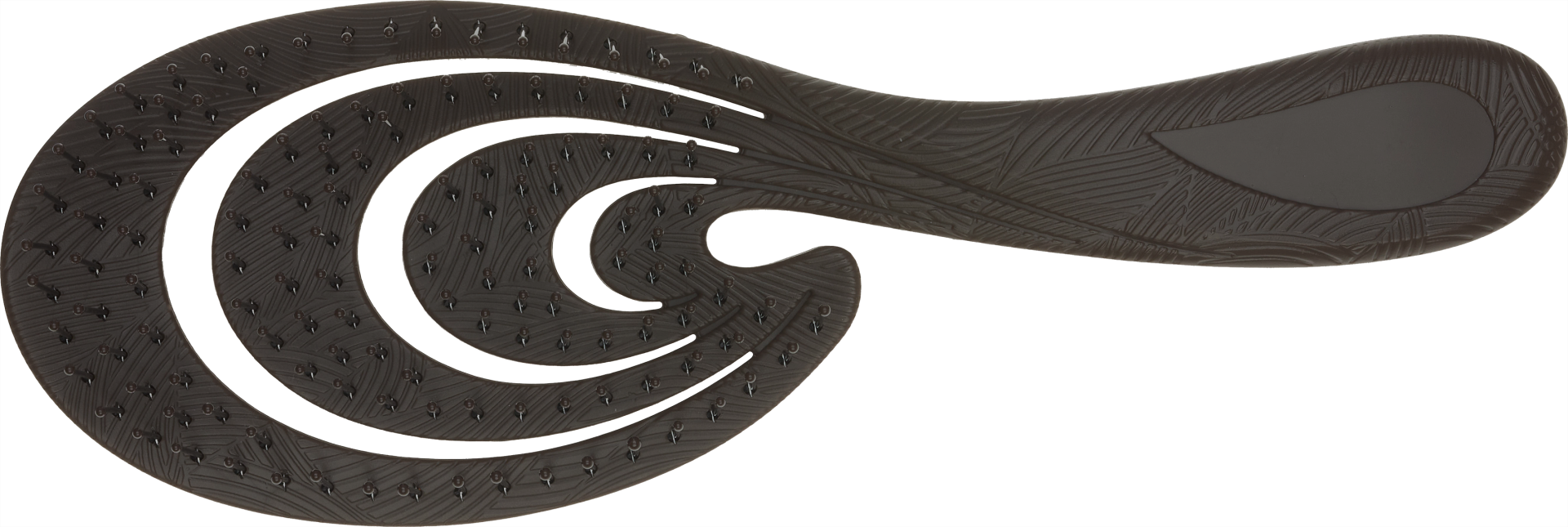 Efalock Detangler børste Dark Brown - Specielle børster - Brun - OS Frisørartikler