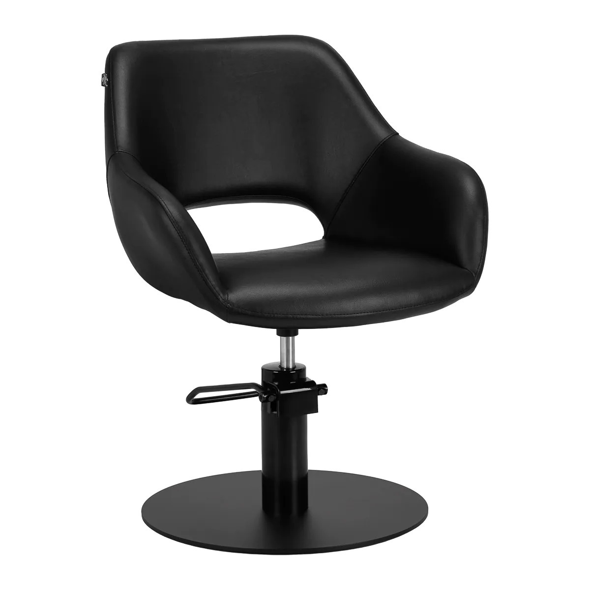 Gabbiano Hairdressing Chair Morena Black - Styling Stole - Sort - OS Frisørartikler