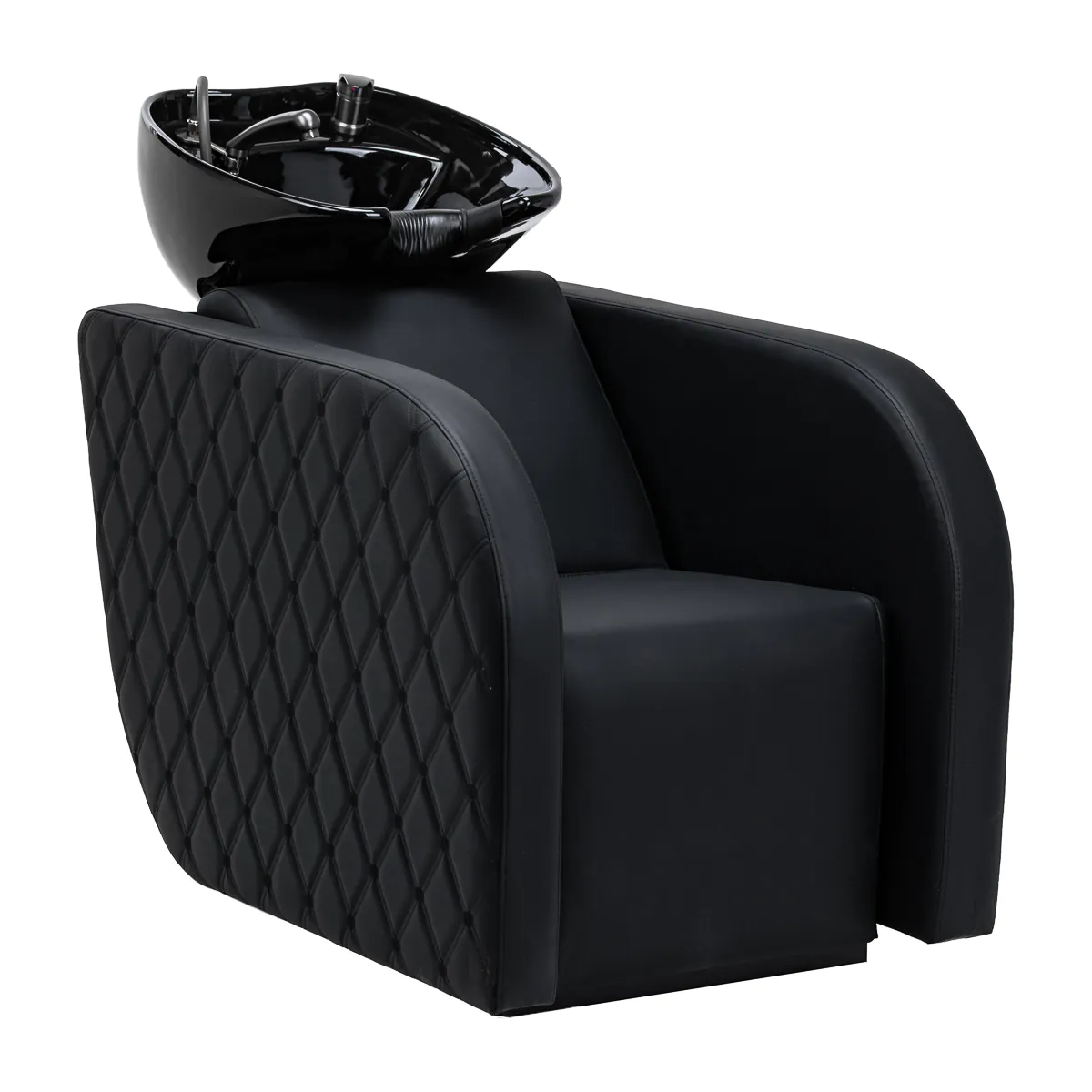 Gabbiano Electric With Massage Function Ines Black - Frisørvaske - Sort - OS Frisørartikler