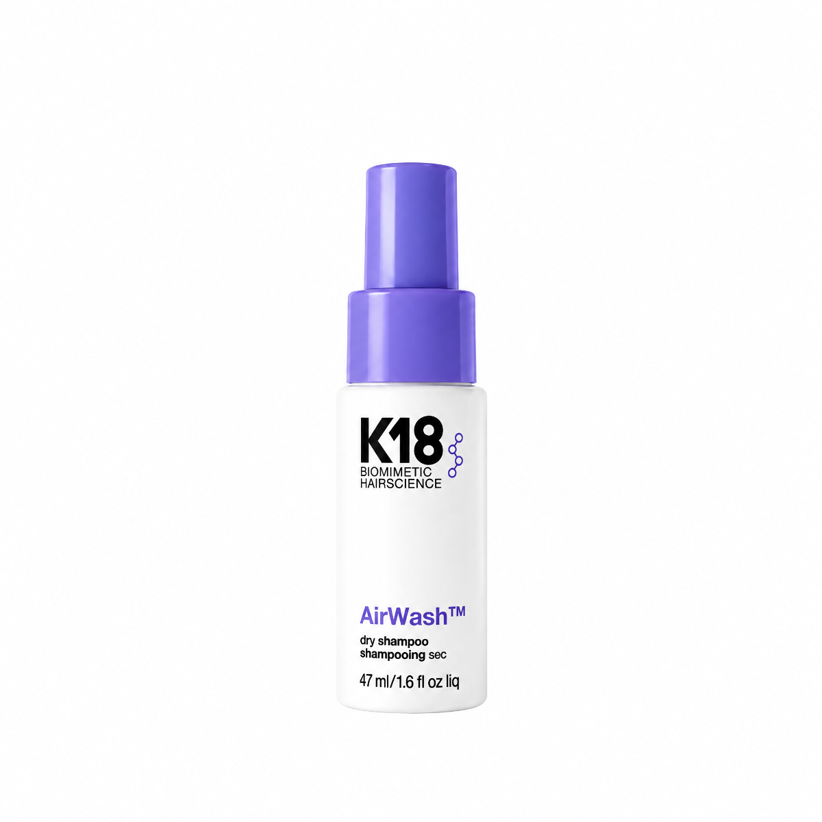 K18 AirWash Tørshampoo 47 ml - TørShampoo - Rød - OS Frisørartikler