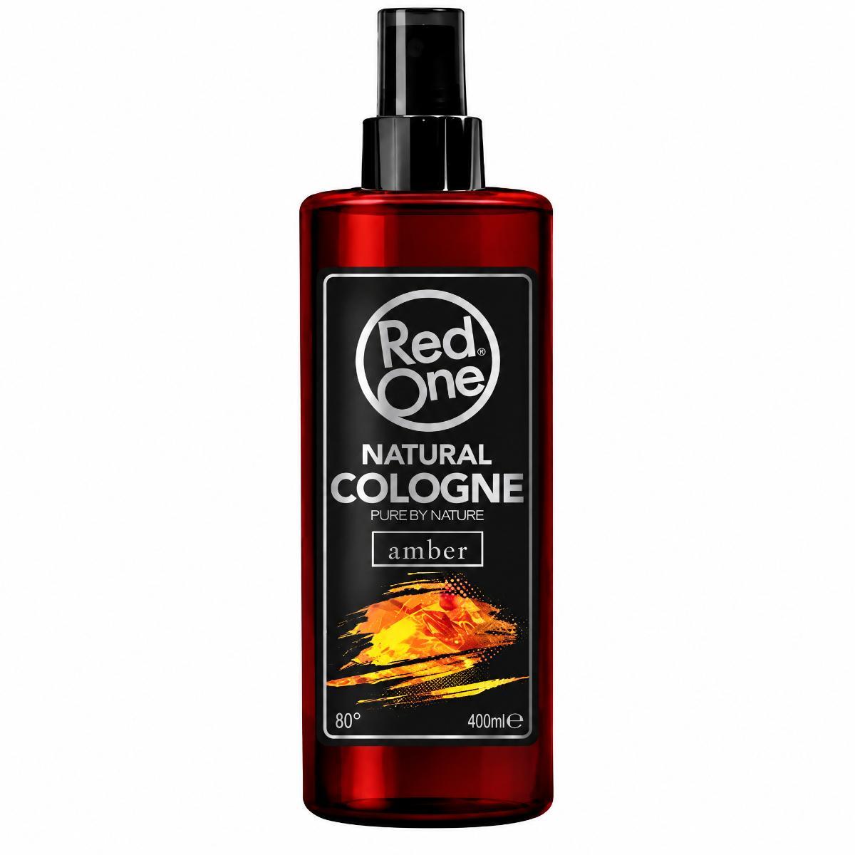 RedOne Aftershave Cologne Amber 400 ml - Aftershave - Rød - OS Frisørartikler