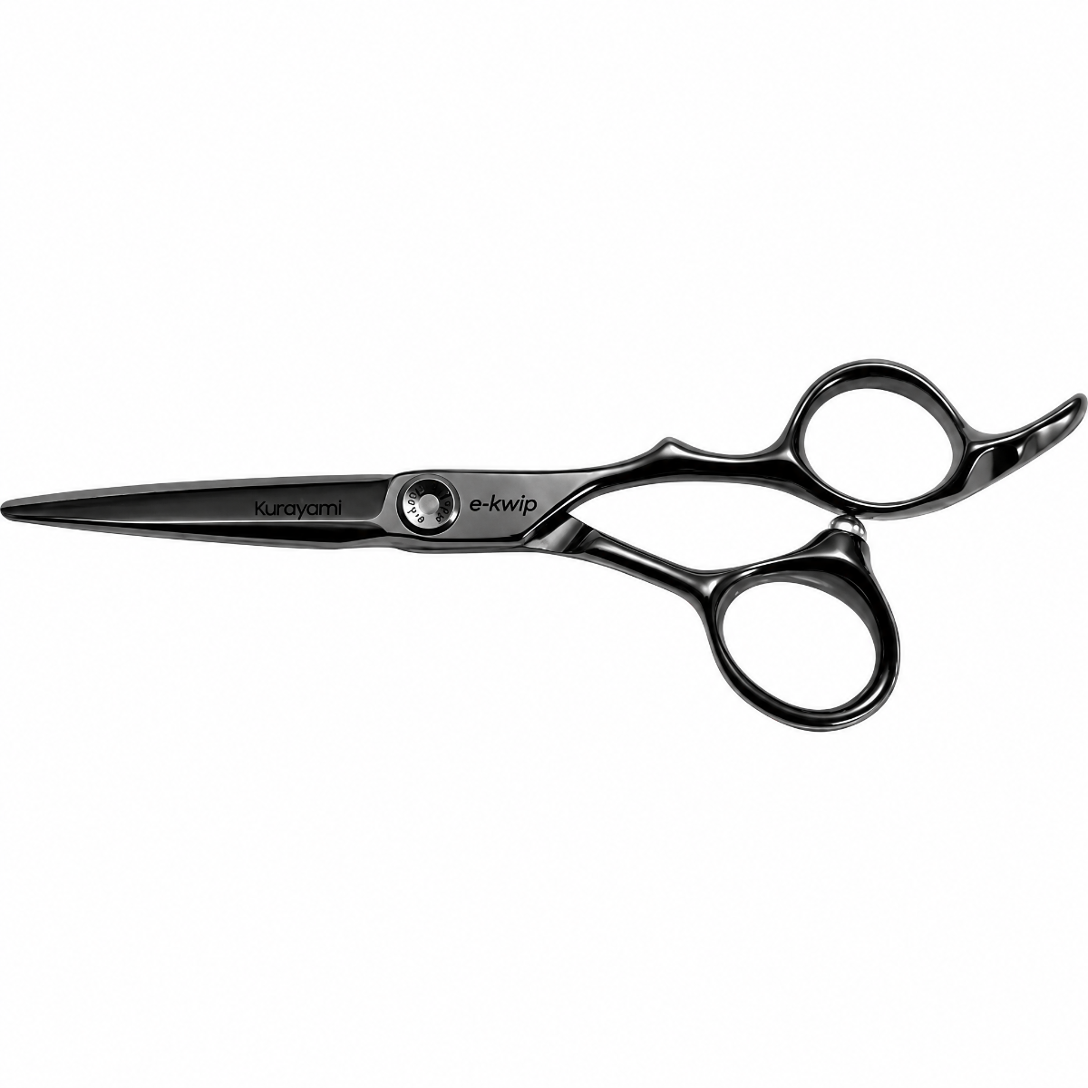 e-kwip Kurayami 5,5'' - Fortynder frisørsakse - Sort - OS Frisørartikler