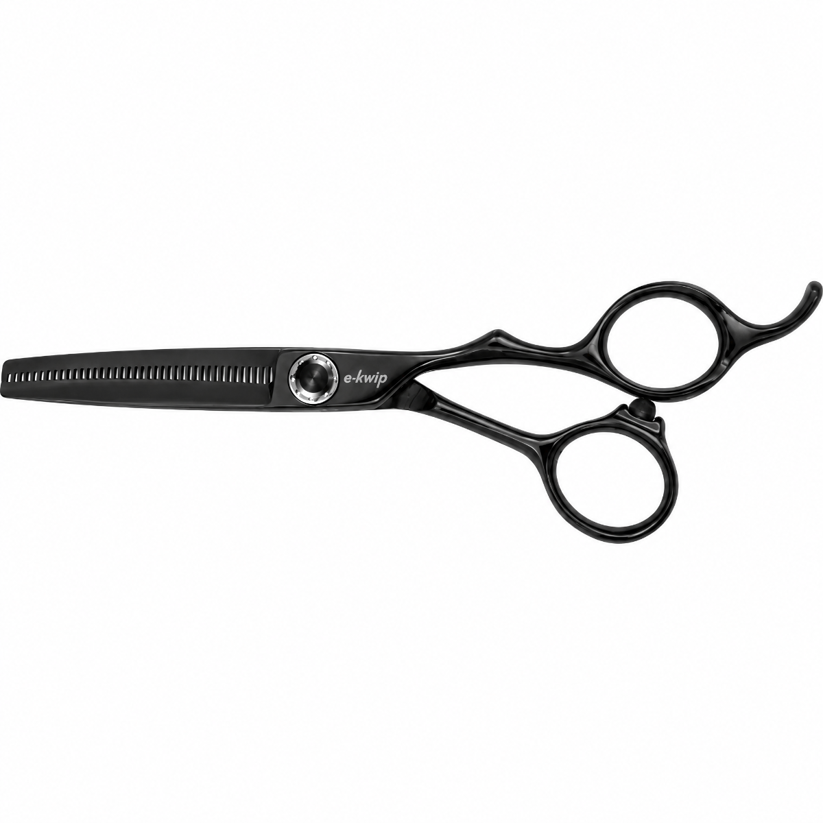 e-kwip Kuro 40 5,5" - Fortynder frisørsakse - Sort - OS Frisørartikler
