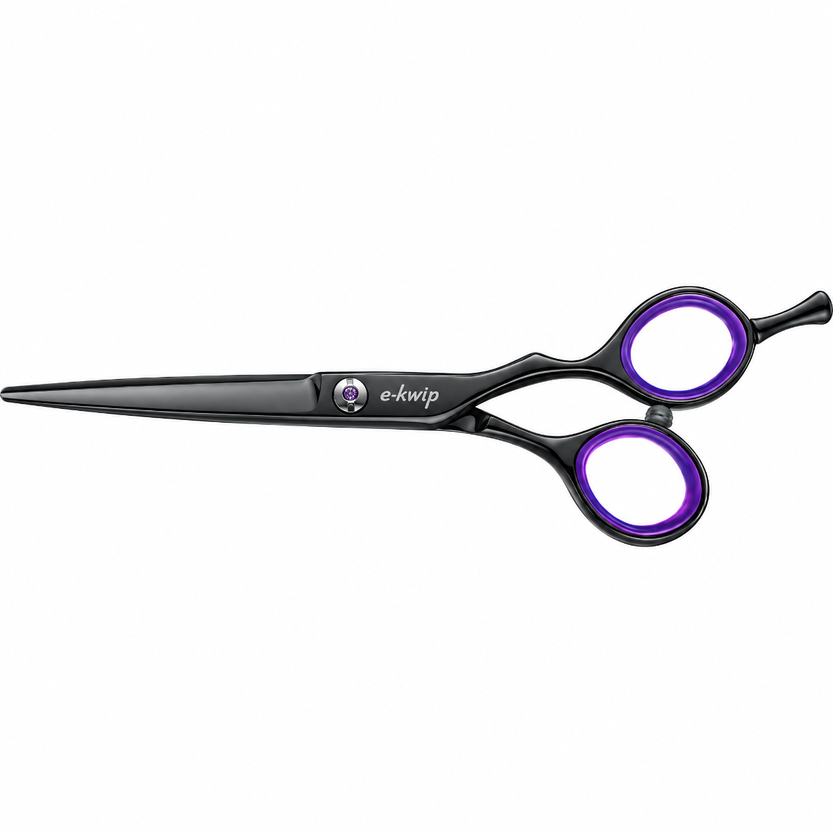 e-kwip Slim Black SL 5,25" - Frisørsakse - Sort - OS Frisørartikler