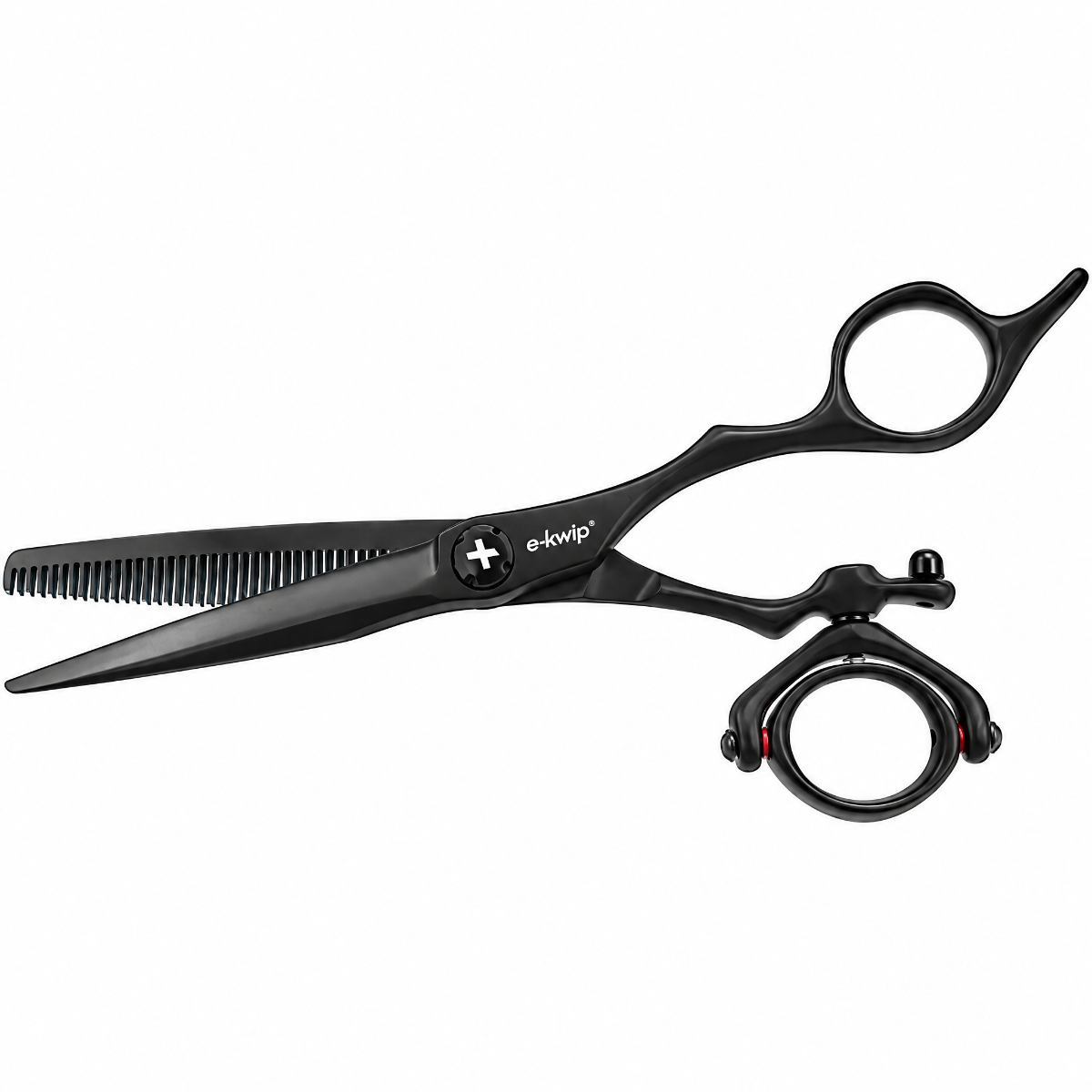 e-kwip+ TEC 360° 5.5'' 40 Teeth - Fortynder frisørsakse - Sort - OS Frisørartikler