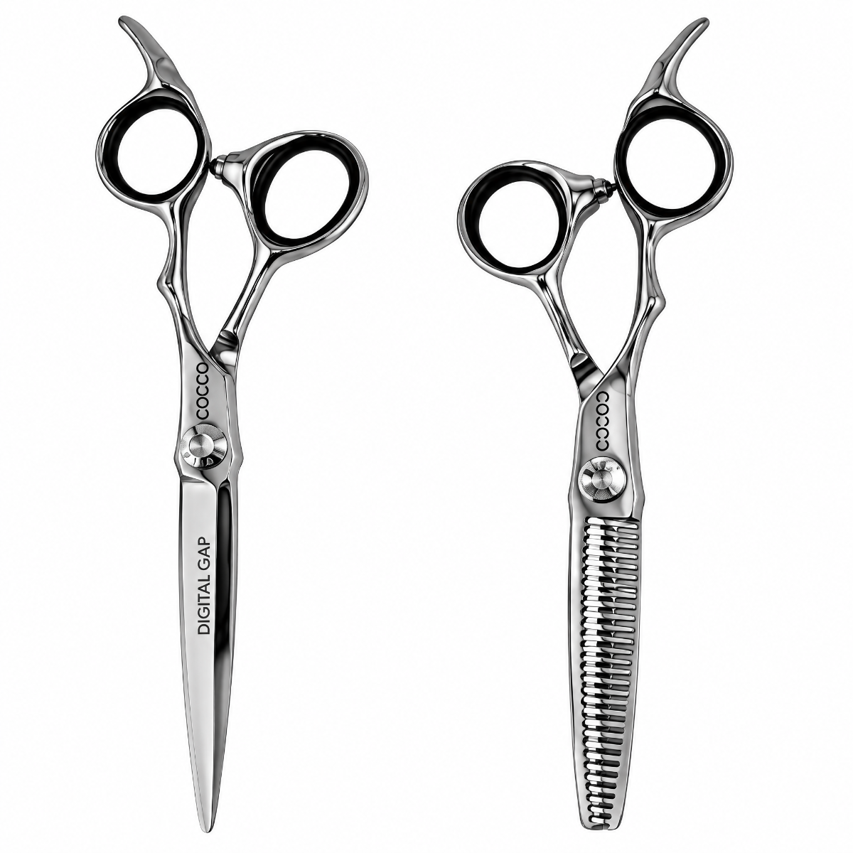 Cocco Hair Pro Digital Gap VG10 6 Rh Set - Frisørsakse Sæt - OS Frisørartikler