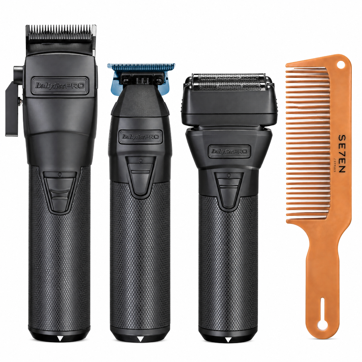 Babyliss PRO Fxone All Metal Double Folie Black Shaver - Sort - OS Frisørartikler