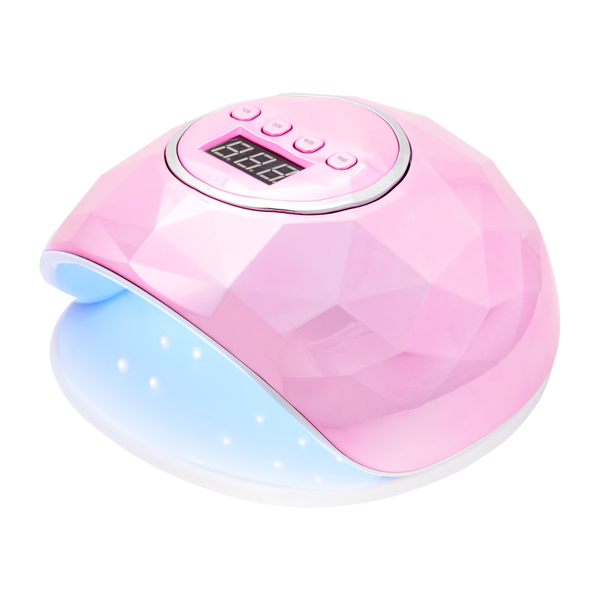Gabbiano Shiny 86W Pink UV LED Lamp - UV-lamper - Hvid - OS Frisørartikler