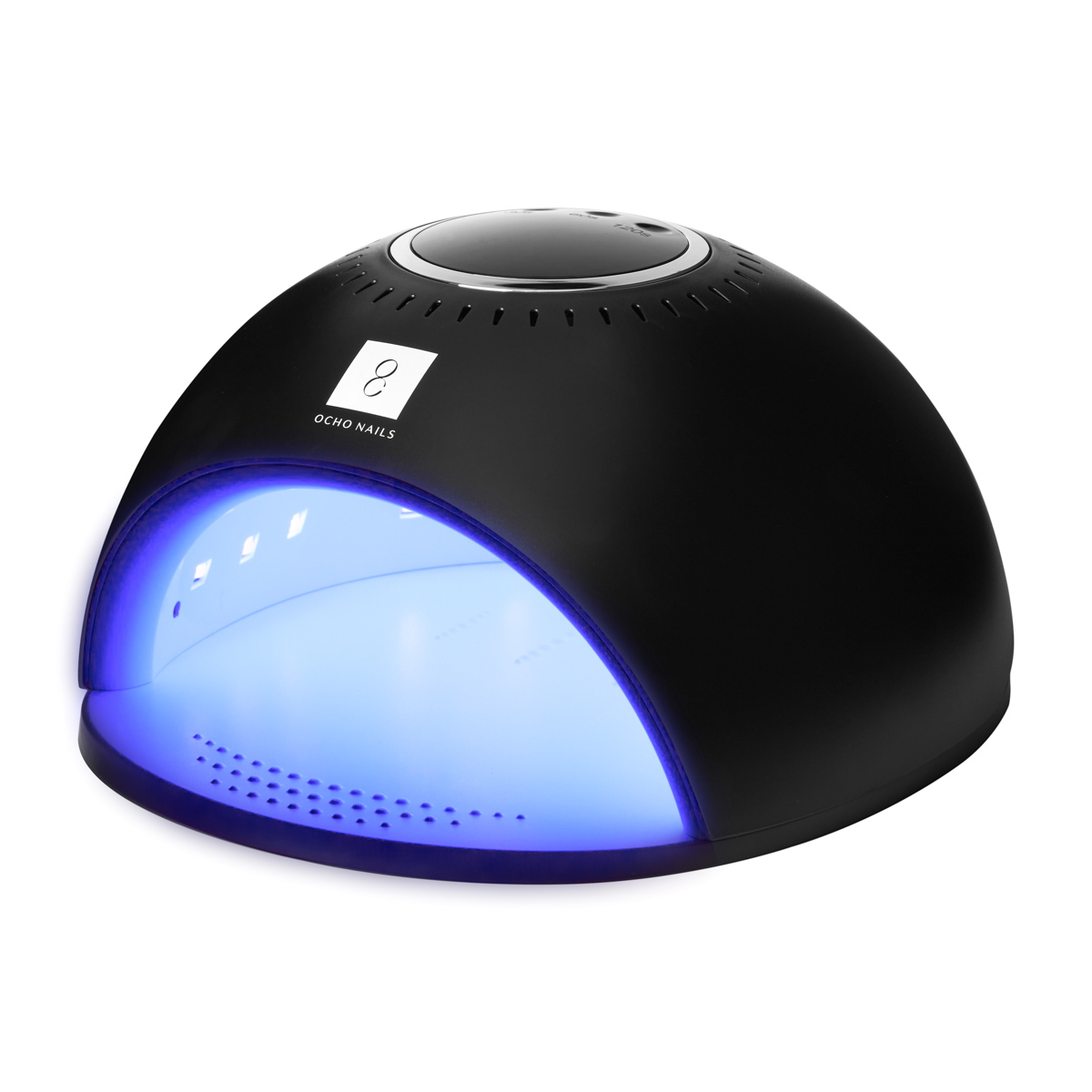 Ocho Nails 8 LED UV Lamp Black 84W - UV-lamper - Sort - OS Frisørartikler