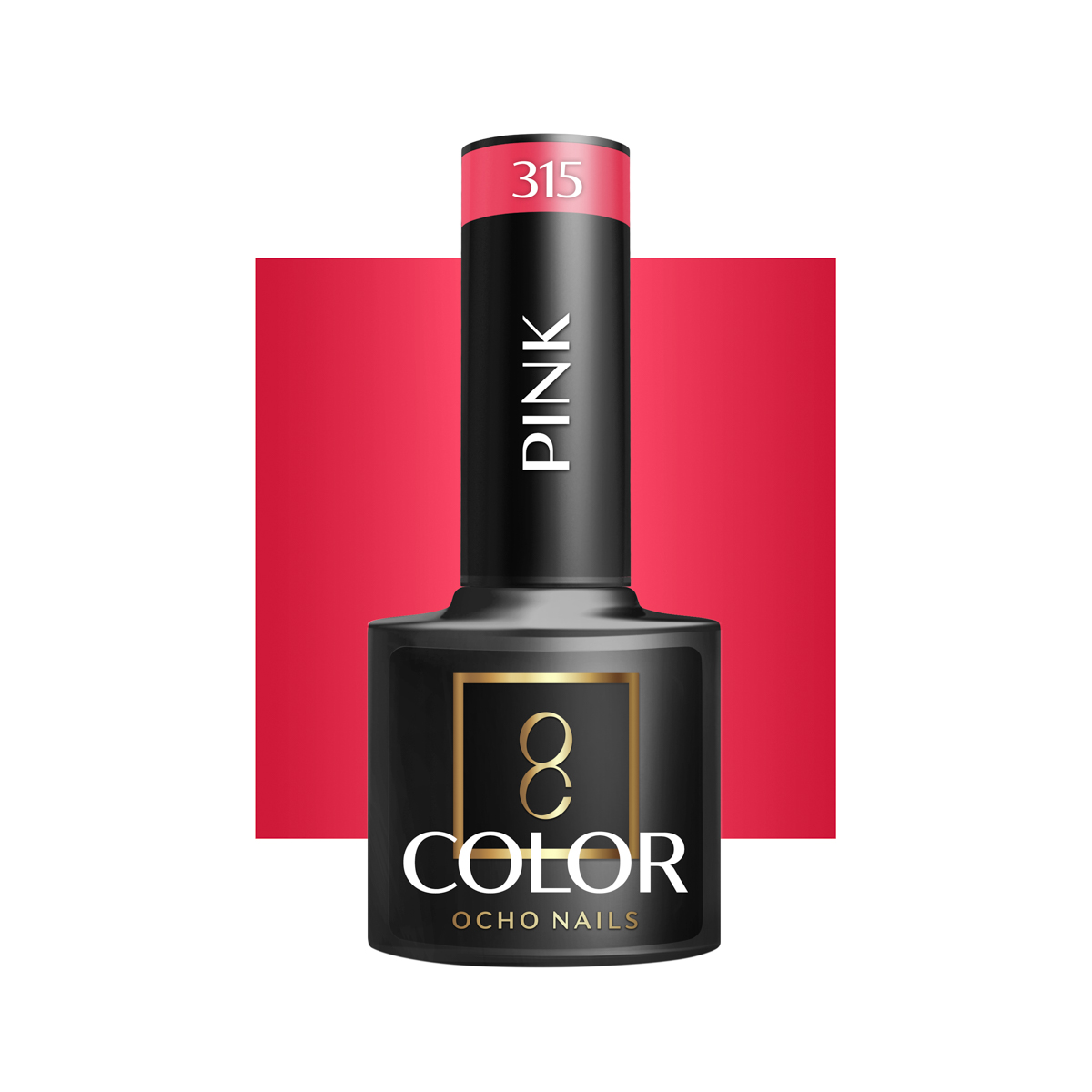 Ocho Nails Hybrid Nail Polish Pink 315 5g - Neglelak - Lyserød - OS Frisørartikler