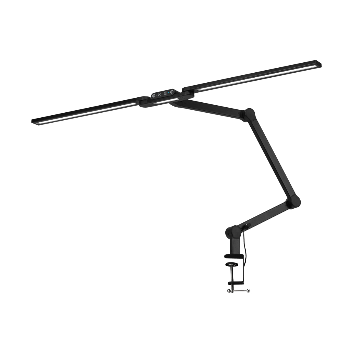 Gabbiano Glow L04 Tabletop Treatment Lamp Black - Ring & Hexagon Light - Gul - OS Frisørartikler