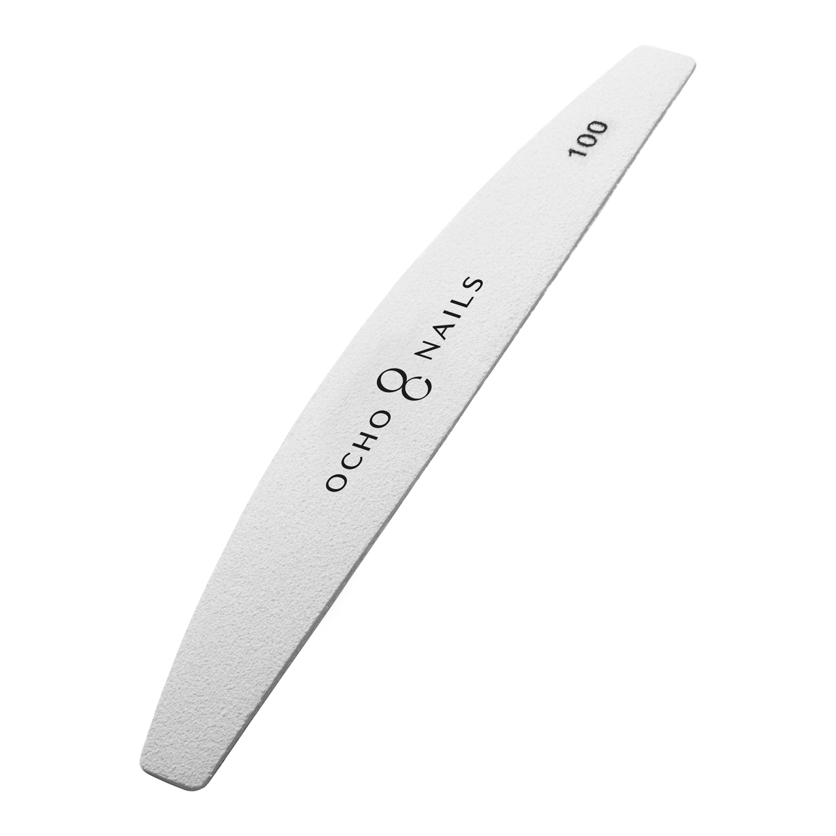 Ocho Nails Replacement Papers For Half Moon Metal File 100 10 pcs - Negle Tilbehør - Sort - OS Frisørartikler