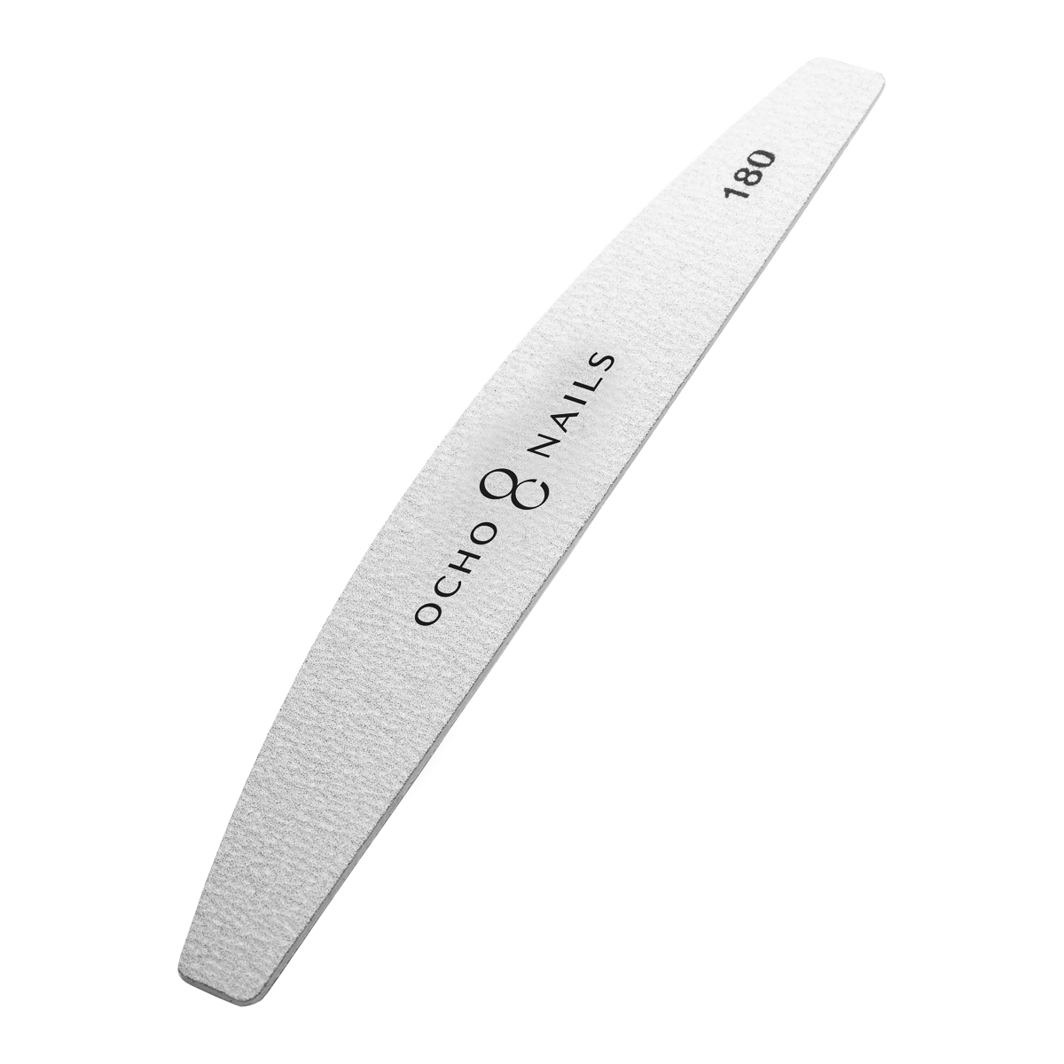 Ocho Nails Replacement Papers For Half Moon Metal File 180 10 pcs - Negle Tilbehør - Sort - OS Frisørartikler
