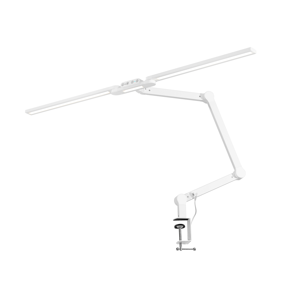 Gabbiano Glow L04 Tabletop Treatment Lamp White - Ring & Hexagon Light - Gul - OS Frisørartikler