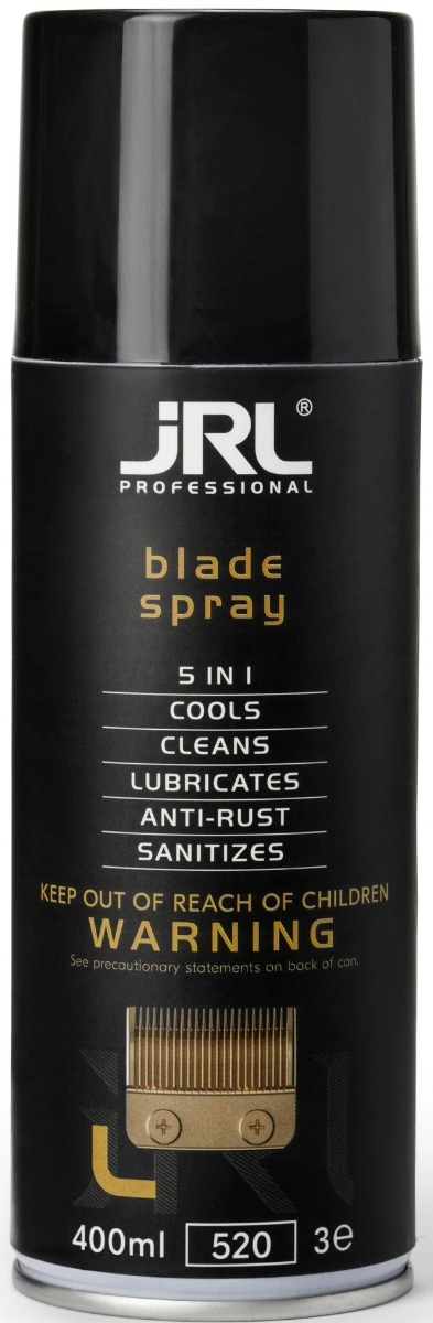 JRL Professional 5 IN 1 Cool Blade Spray 400 ml - Desinficering & Olie - OS Frisørartikler