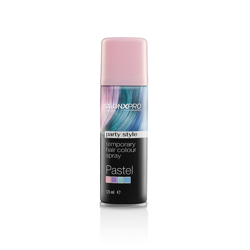 XANIPRO Hair Color Spray Spray Coloured Pastel Pink 125 ml - Hårfarve Spray - Lyserød - OS Frisørartikler