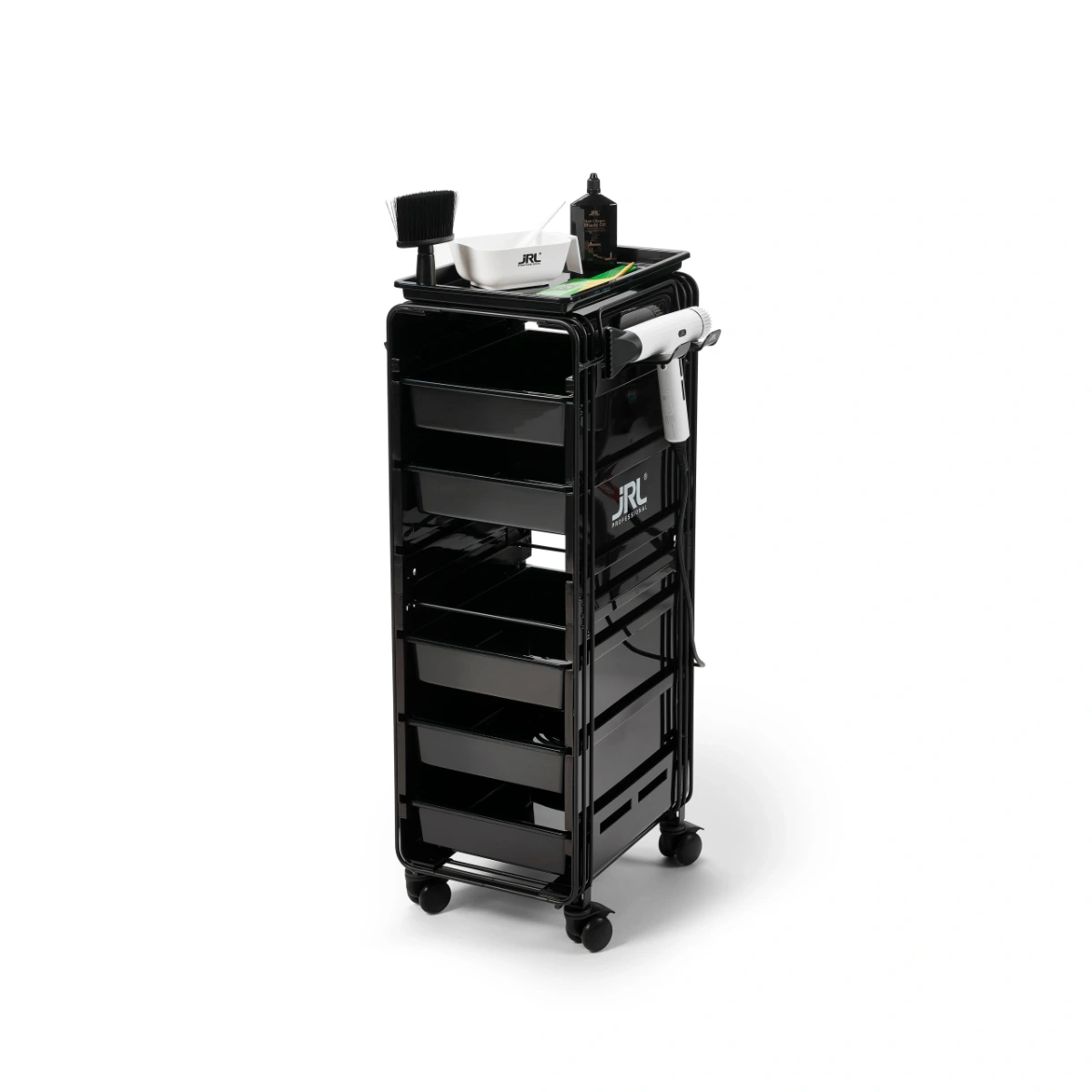 Jrl Professional JRL Trolley Black - Rulleborde - Sort - OS Frisørartikler