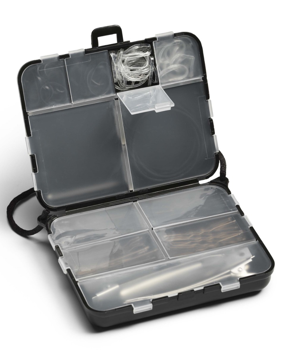 Bravehead Stylist Box With Practical Tools Included - Hårelastikker - Sort - OS Frisørartikler
