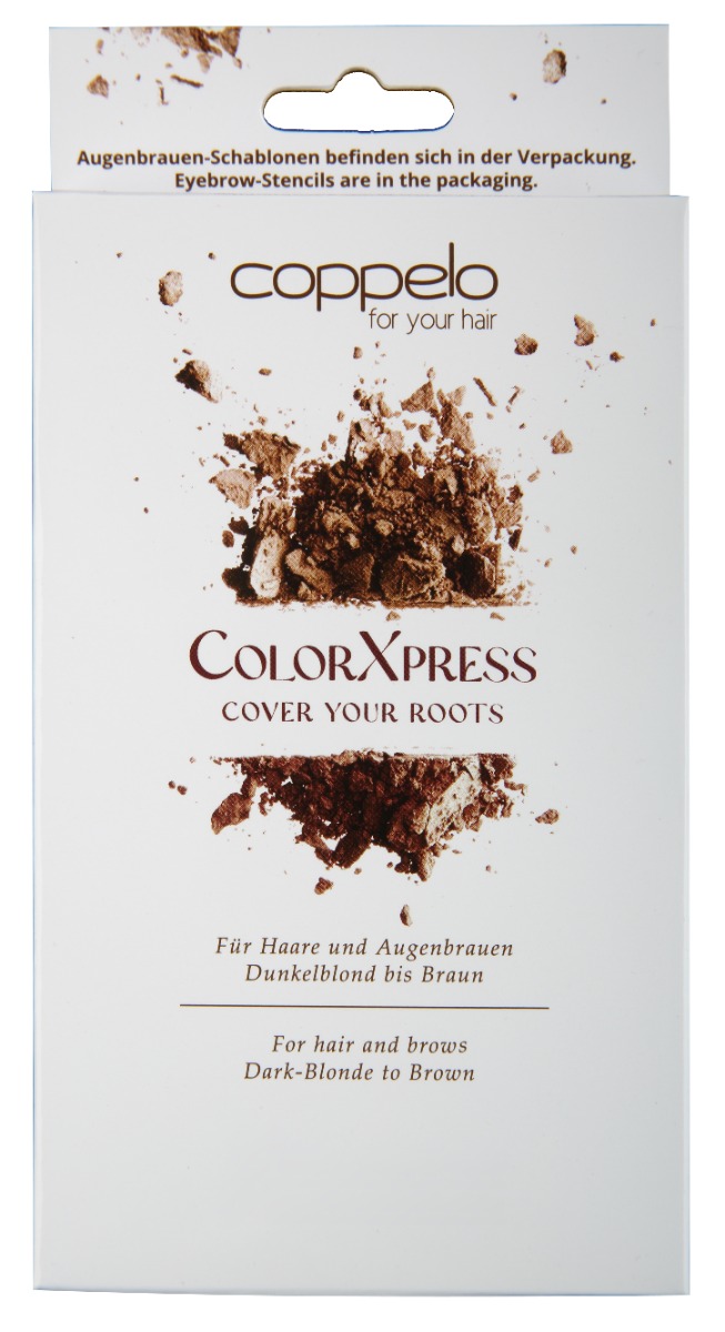 Coppelo ColorXpress Vegan Dark Blonde Brown - Effekthårfarve - Brun - OS Frisørartikler