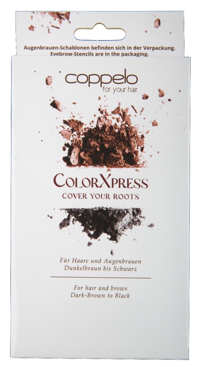 Coppelo ColorXpress Vegan Dark Blonde Black - Effekthårfarve - Sort - OS Frisørartikler