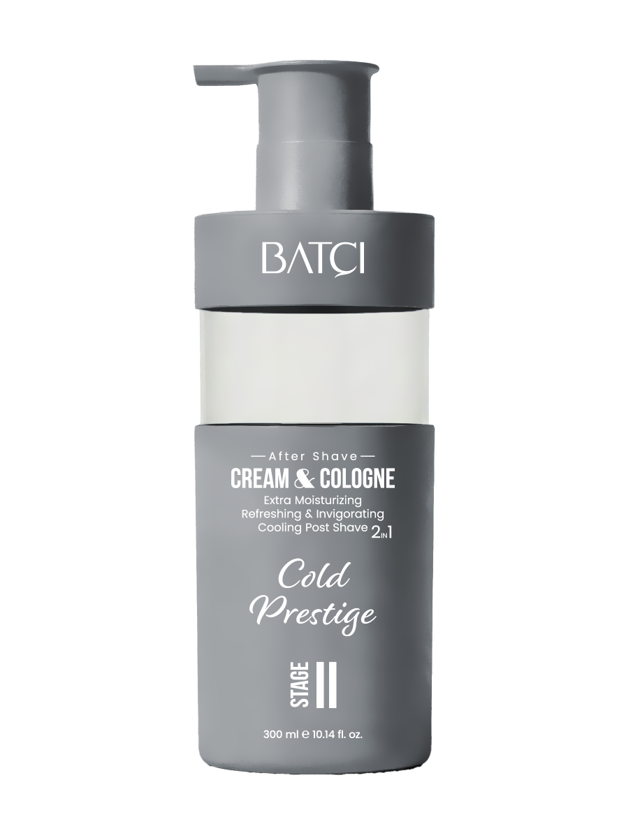 Batci Cream & Cologne Cold Prestige 300 ml - Aftershave - Rød - OS Frisørartikler