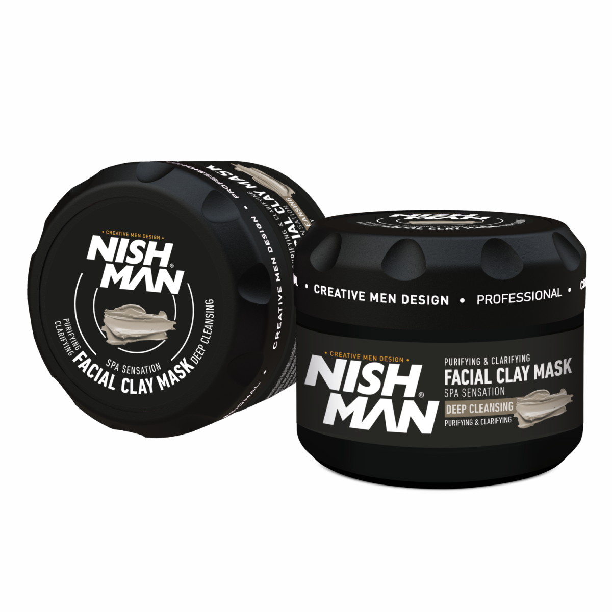 Nishman Spa Facial Clay Kaolin Mask 450g - Ansigt & Krop - OS Frisørartikler