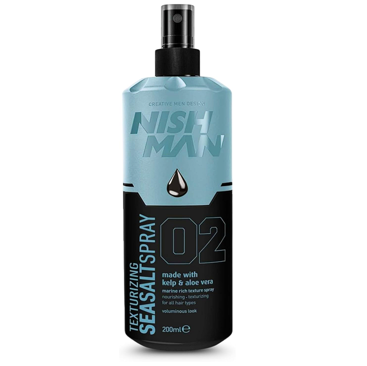 Nishman Saltvandsspray 02 200 ml - Saltvandsspray - OS Frisørartikler