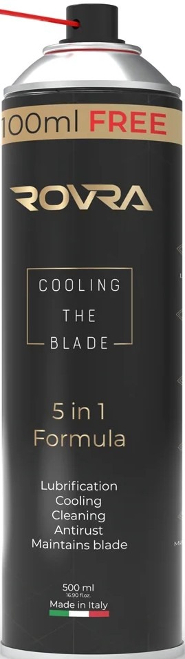 Rovra 5IN1 Clipper Spray 500 ml - Desinficering & Olie - OS Frisørartikler